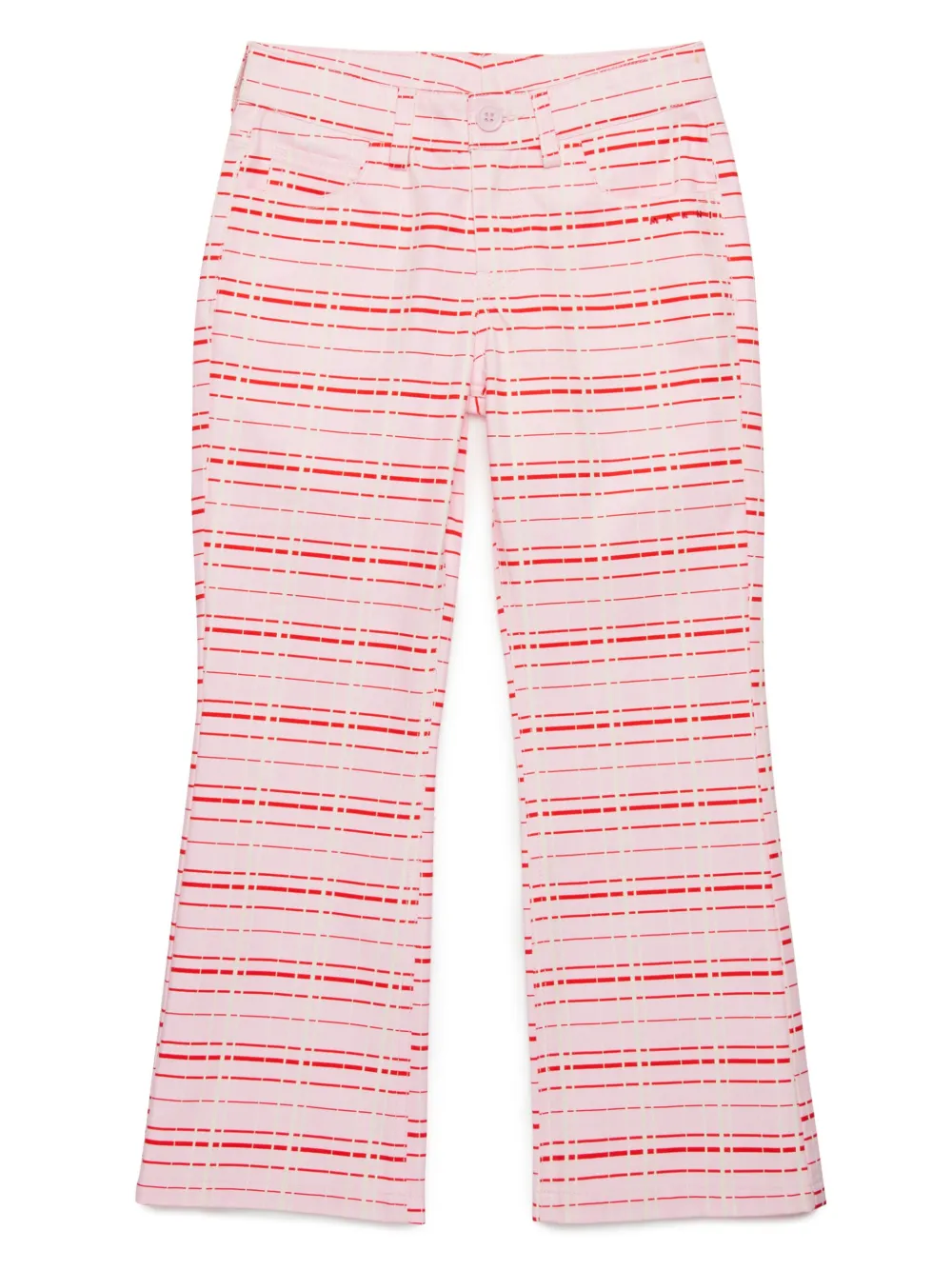 

Брюки в клетку Marni Kids, розовый