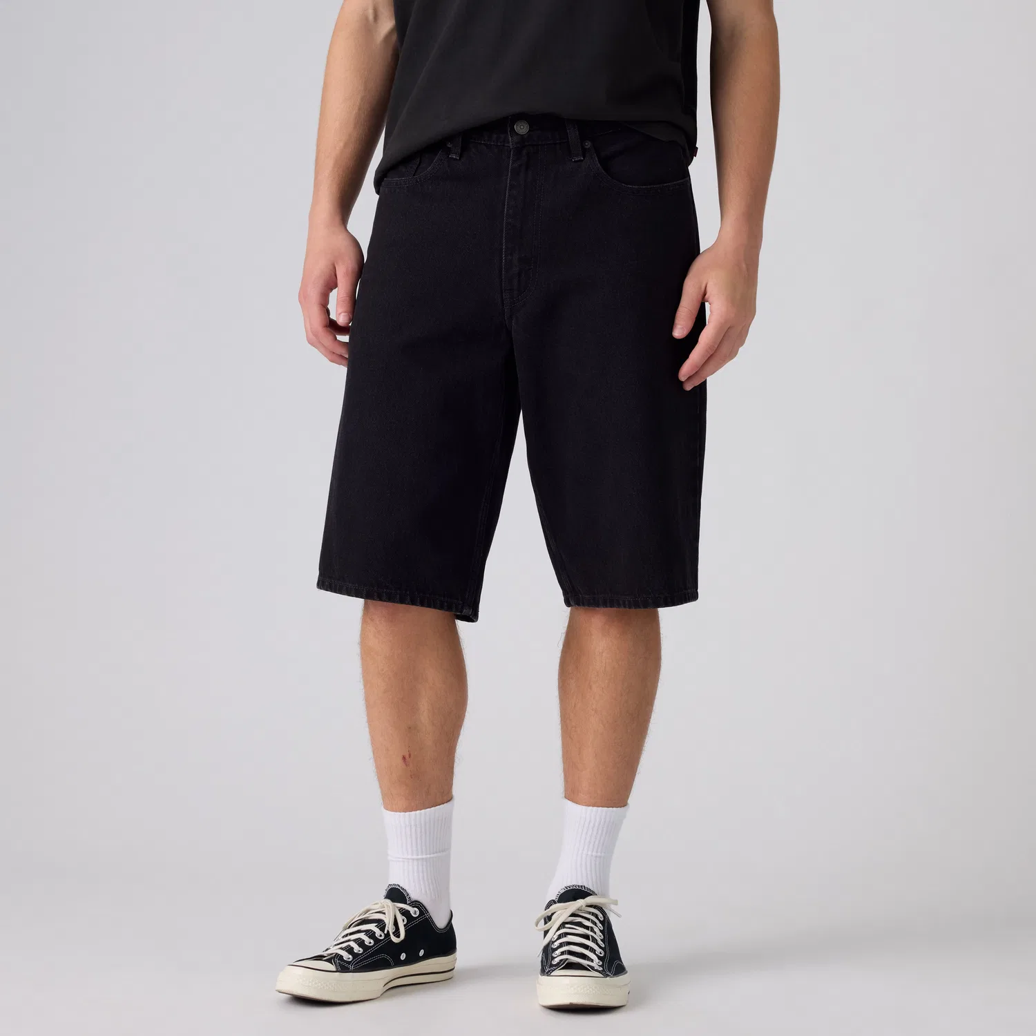 Мужские шорты Levi's 470 Baggy, черный