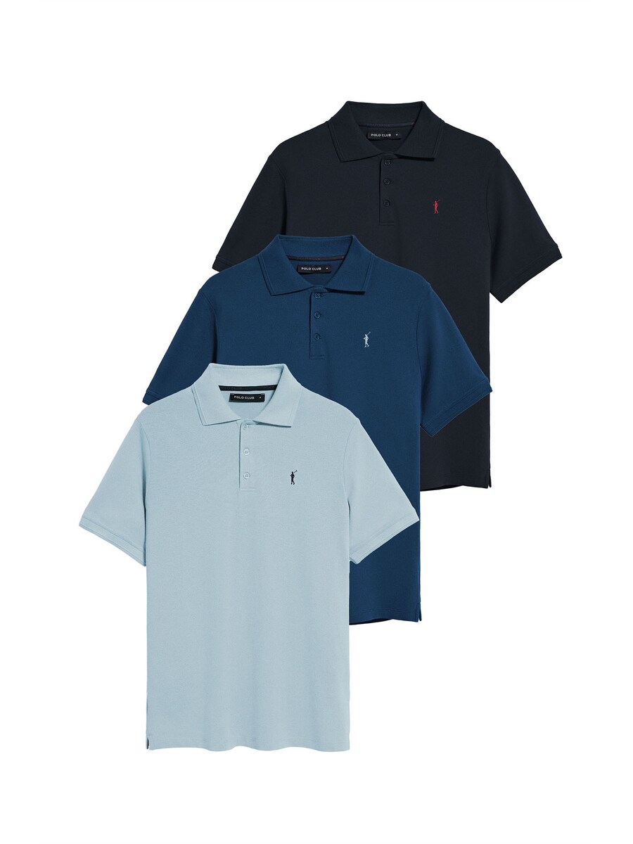 

Рубашка Polo Club, цвет marine blue/Sky blue/Dark blue