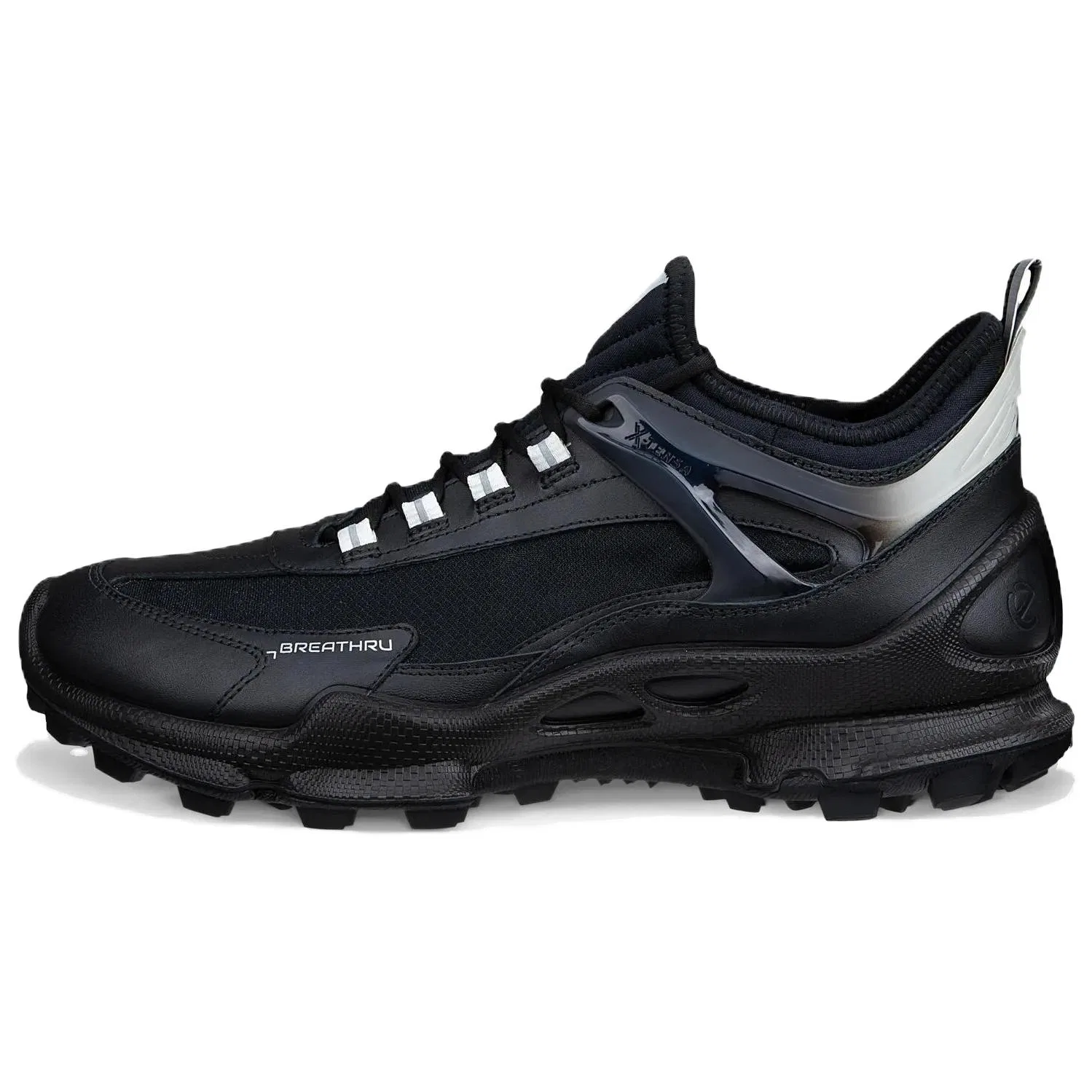Кроссовки повседневные из кожи Ecco Biom C Trail Black — фото 3