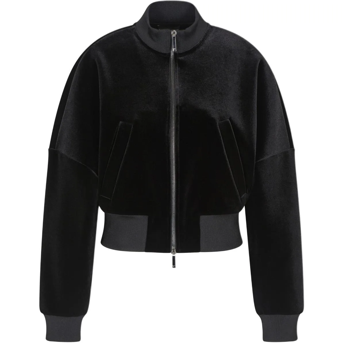 Куртка-бомбер на молнии EMPORIO ARMANI, черный