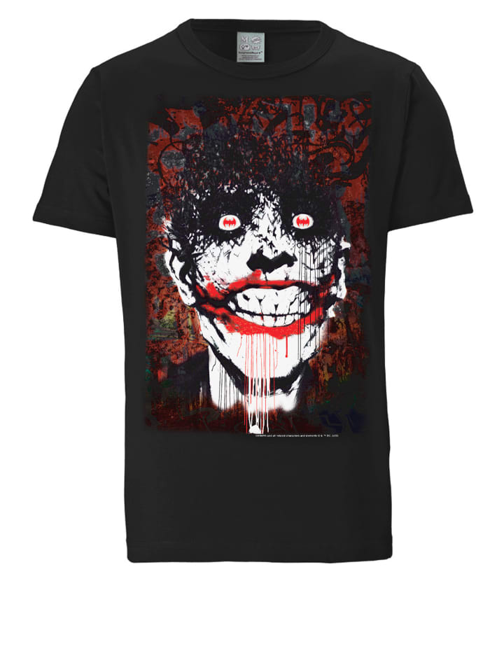 

Футболка Batman - Joker Bats Graffiti черного цвета Logoshirt, Черный, Футболка Batman - Joker Bats Graffiti черного цвета Logoshirt