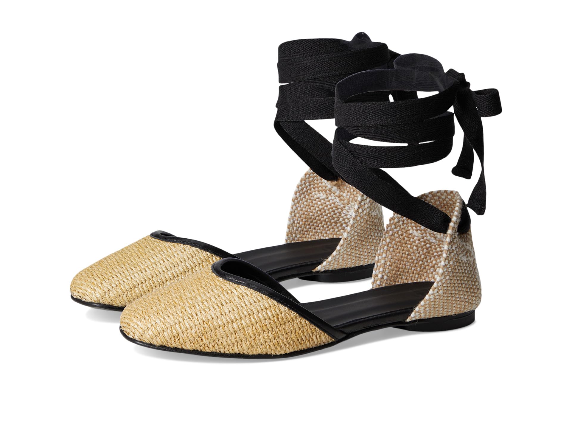 Балетки CASTANER Gasby Flat, Negro