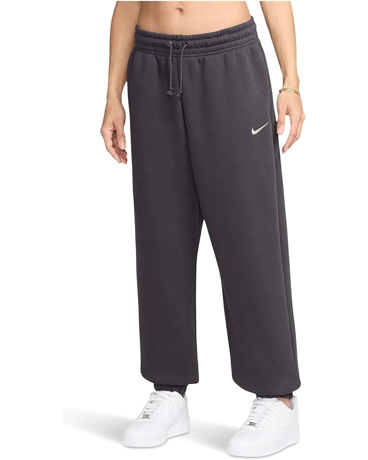 

Женские спортивные штаны Nike Sportswear Phoenix Fleece High-Waisted Oversized, Thunder Grey/Sail