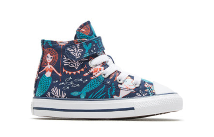 Кеды Converse Chuck Taylor All Star Underwater Party Toddler/Youth, синий — фото 2