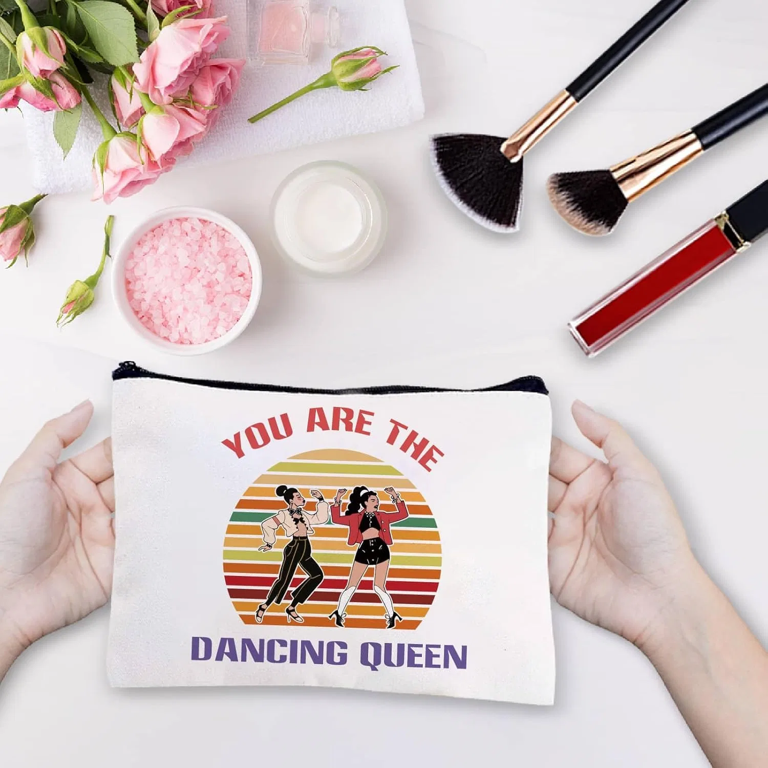 Косметичка CREATCABIN холщовая «You Are The Dancing Queen» Creatcabin — фото 4