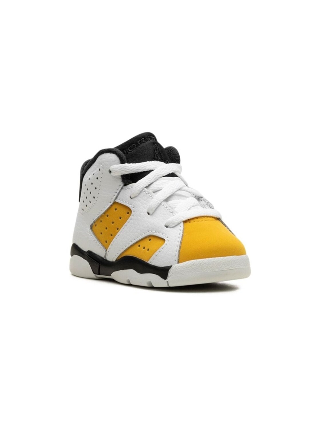 

Кроссовки Air Jordan 6 Retro Yellow Ochre Jordan Kids, белый