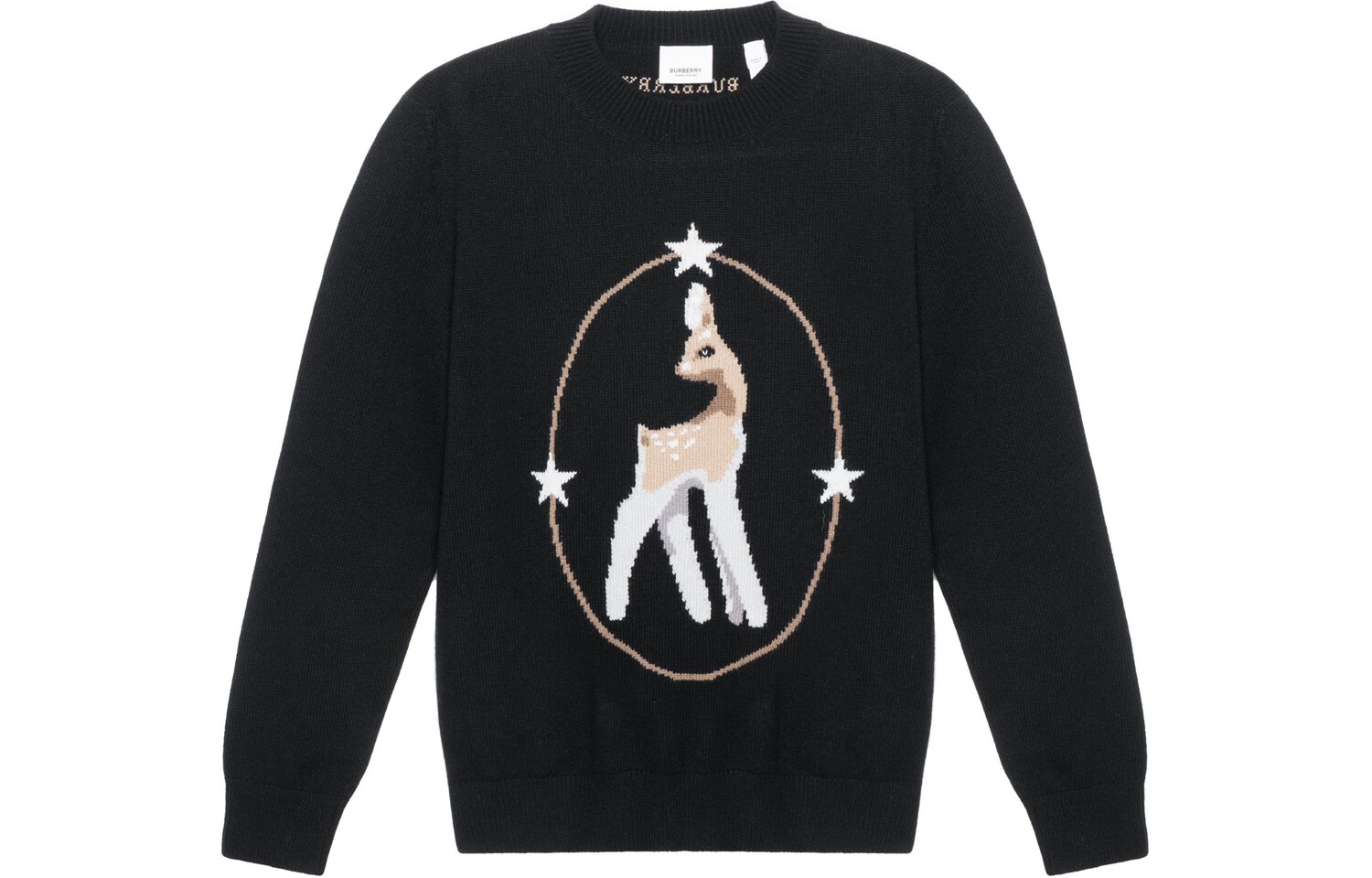 

Burberry Женский Кашемировый Свитер, цвет Black