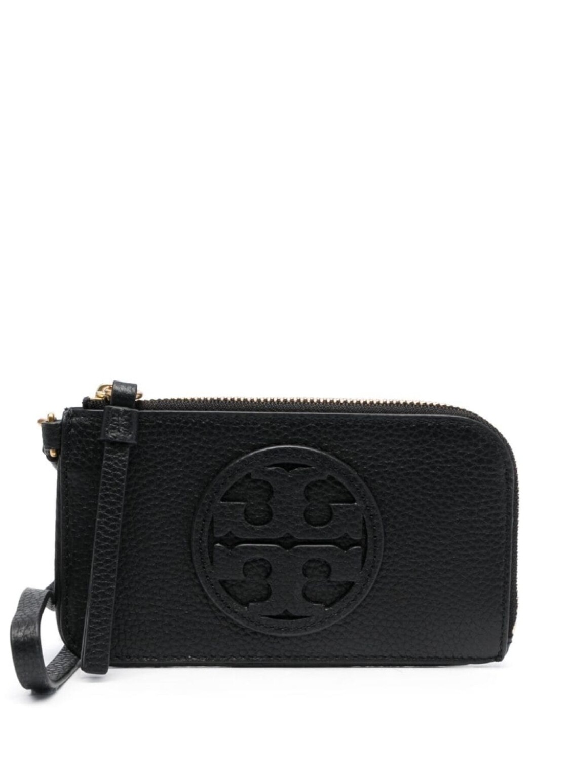 

Tory Burch картхолдер Miller с логотипом, черный