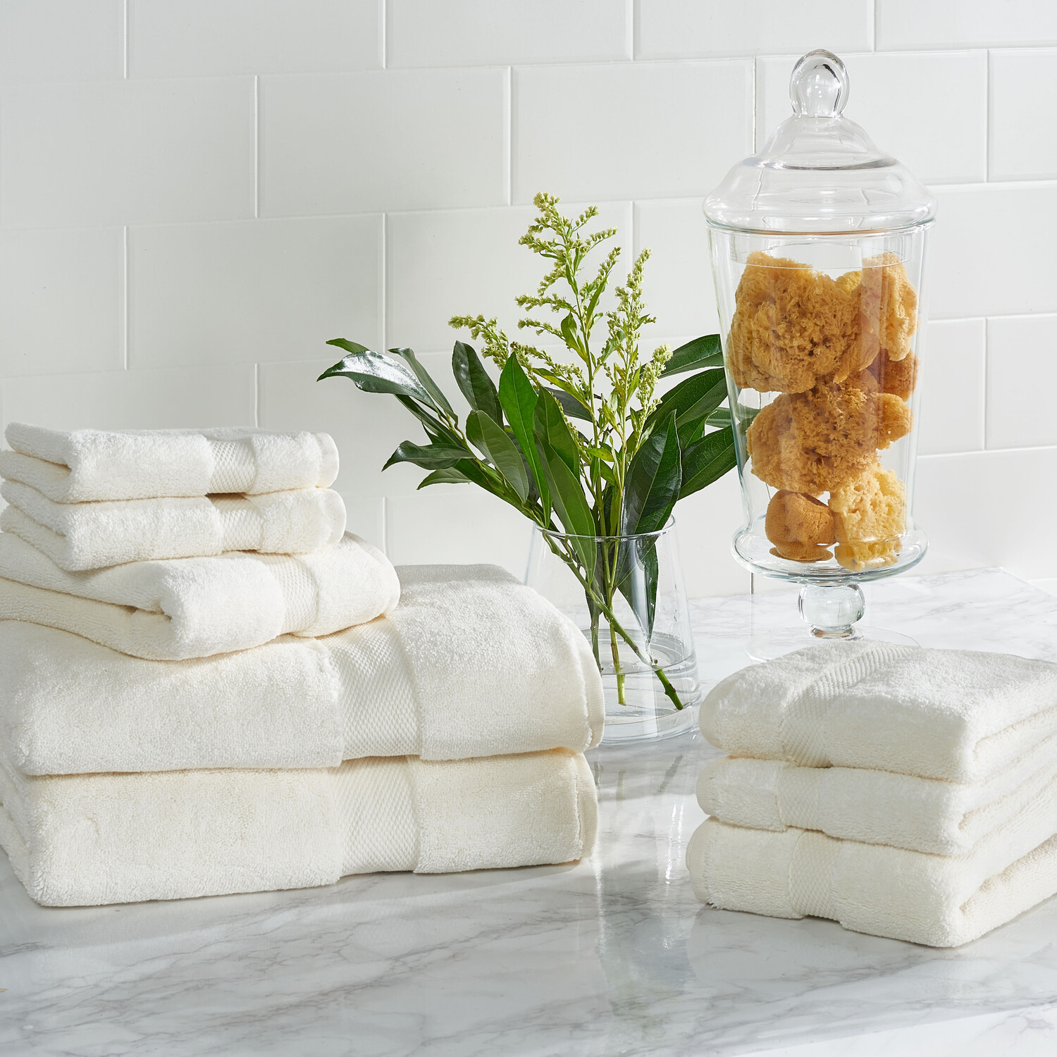 

Набор полотенец Safavieh Super Plush Solid, слоновая кость