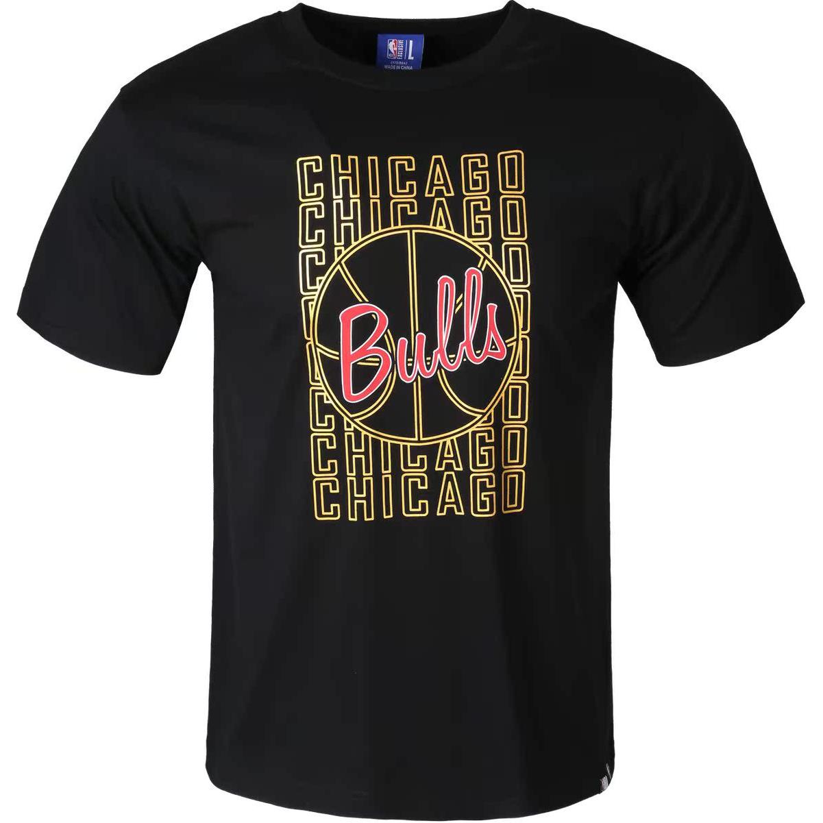 

Футболка Bulls Unisex черная NBA