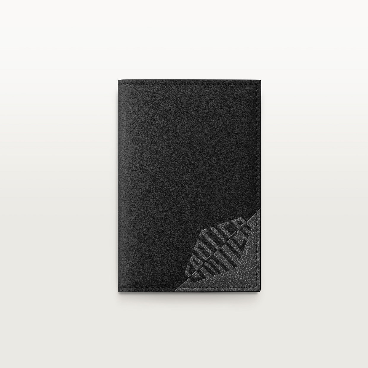 

Картхолдер Cartier Porte-cartes 4 cartes de crédit, Cartier Losange Shadow, телячья кожа черного и антрацитового цветов