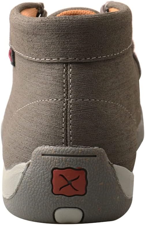 Мужские мокасины Twisted X Chukka Driving Moc, темно-серый — фото 4