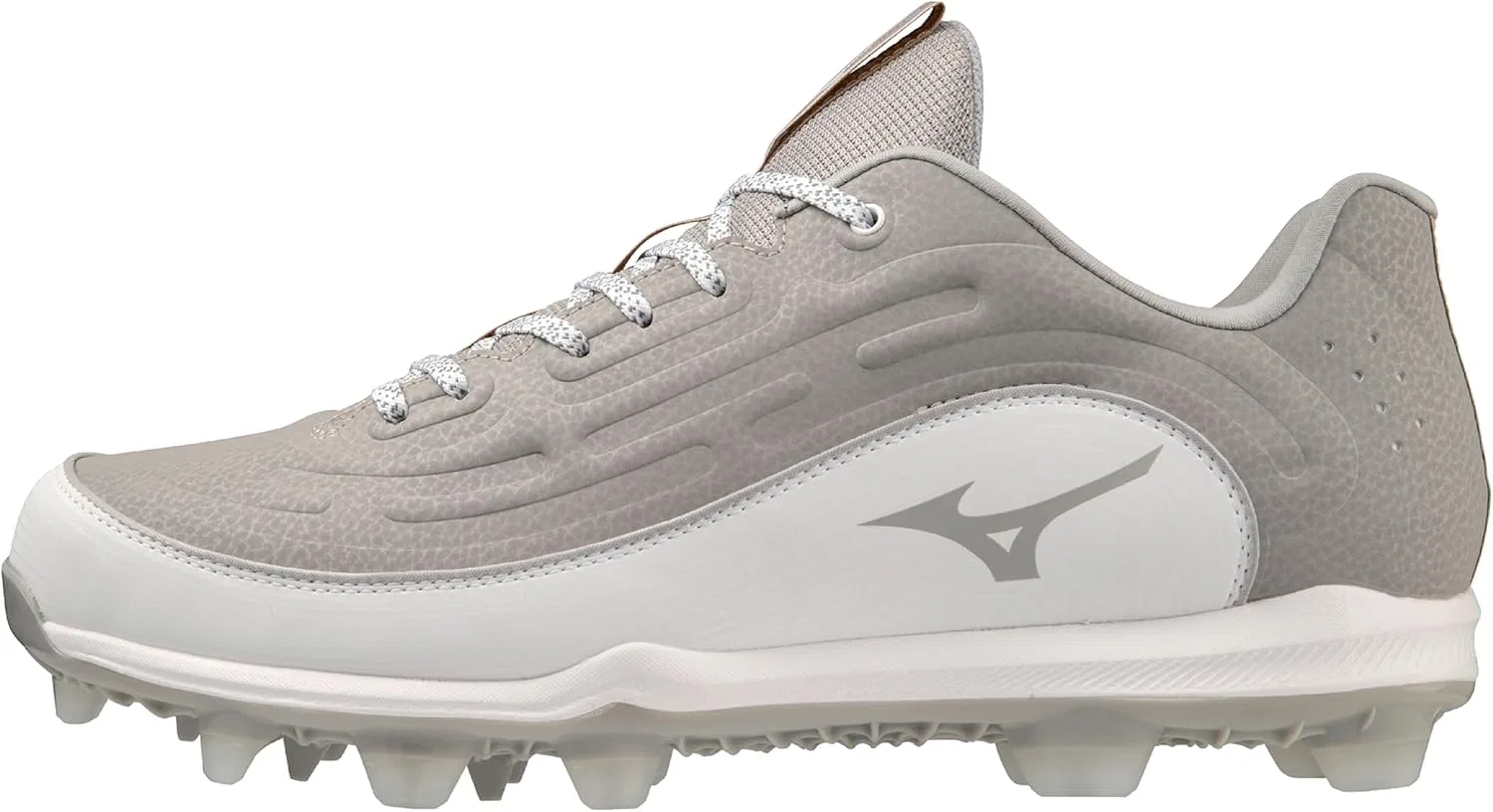 Мужские бейсбольные бутсы Mizuno Ambition 3 Low TPU, белый/серый