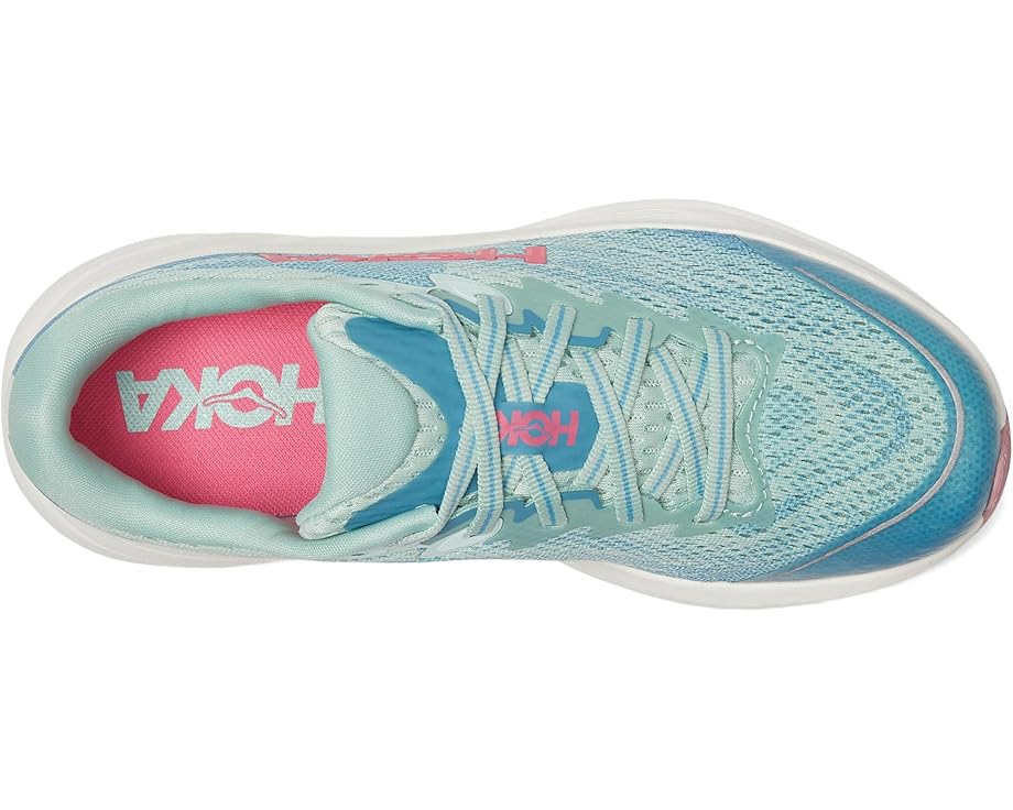 Кроссовки Hoka Kids Rincon 4, цвет Jadeite/Alpine Blue — фото 2