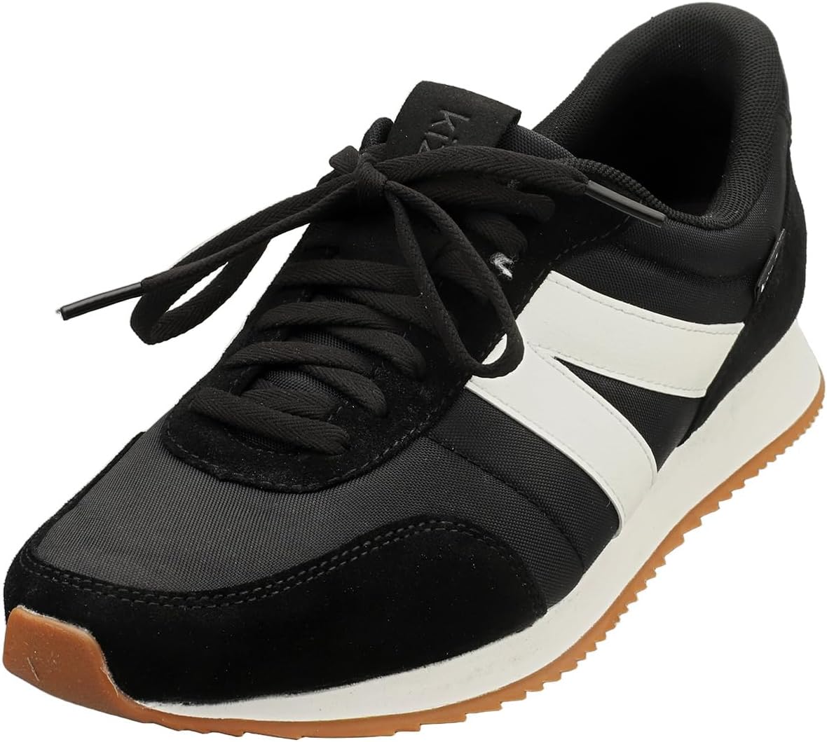 

Кроссовки Kizik Slip On: Milan - удобные, ретро из нейлона и замши, мужские и женские прогулочные туфли с поддержкой свода стопы, удобство без использования рук, для ношения весь день, белый/черный