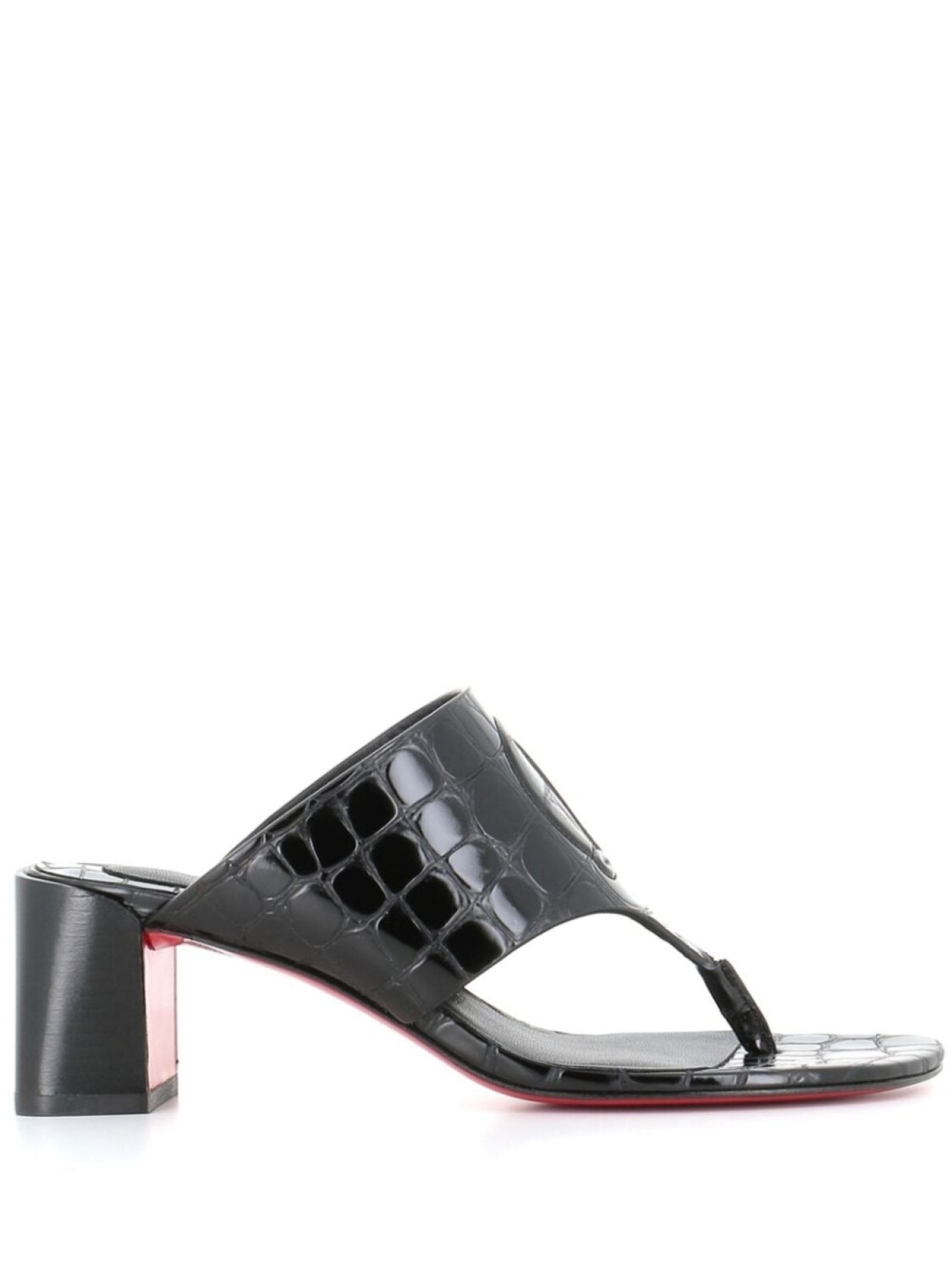 

Christian Louboutin мюли CL Tongamule 55, черный
