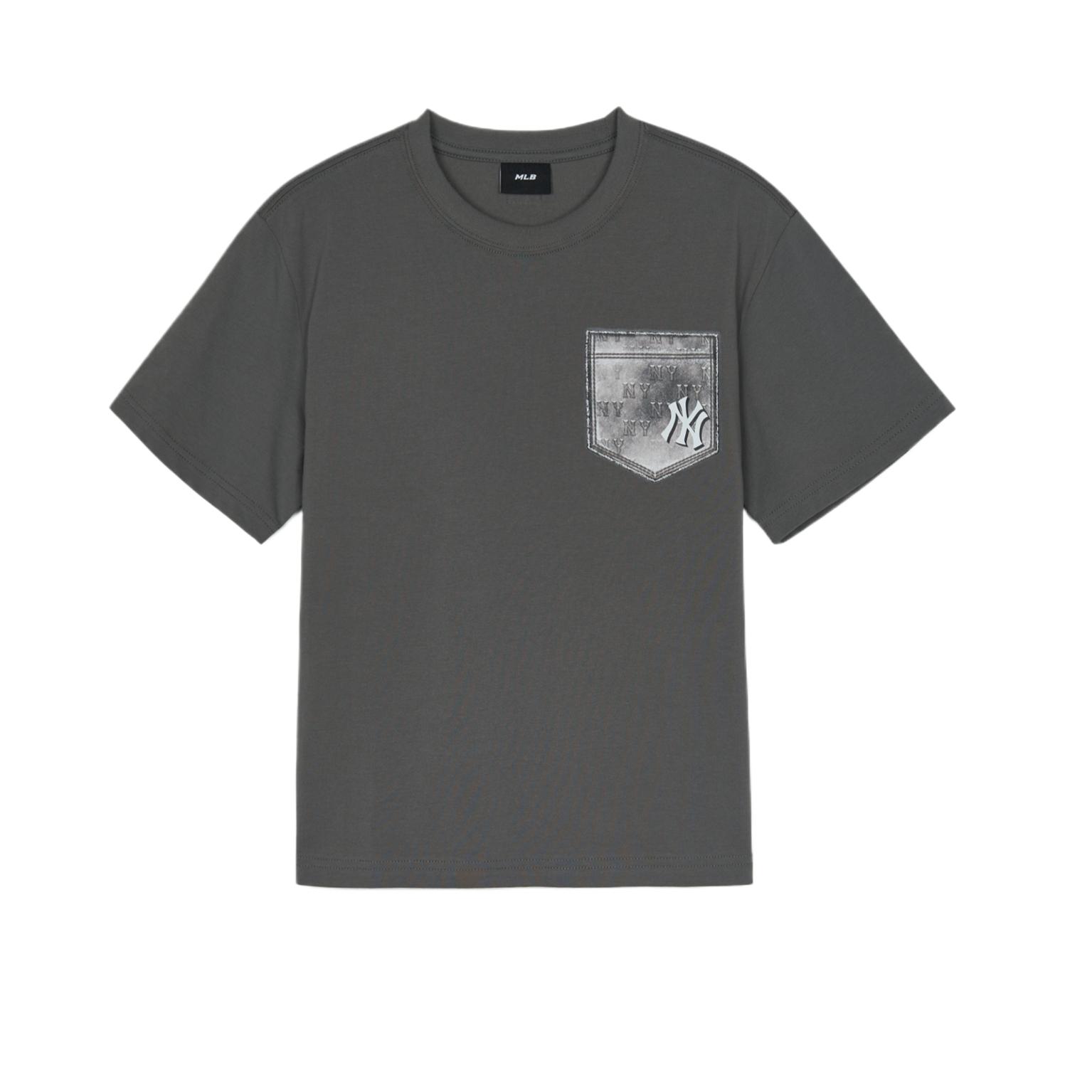 Футболка SS25 dark gray для детей 3-7 лет MLB KIDS, темно-серый