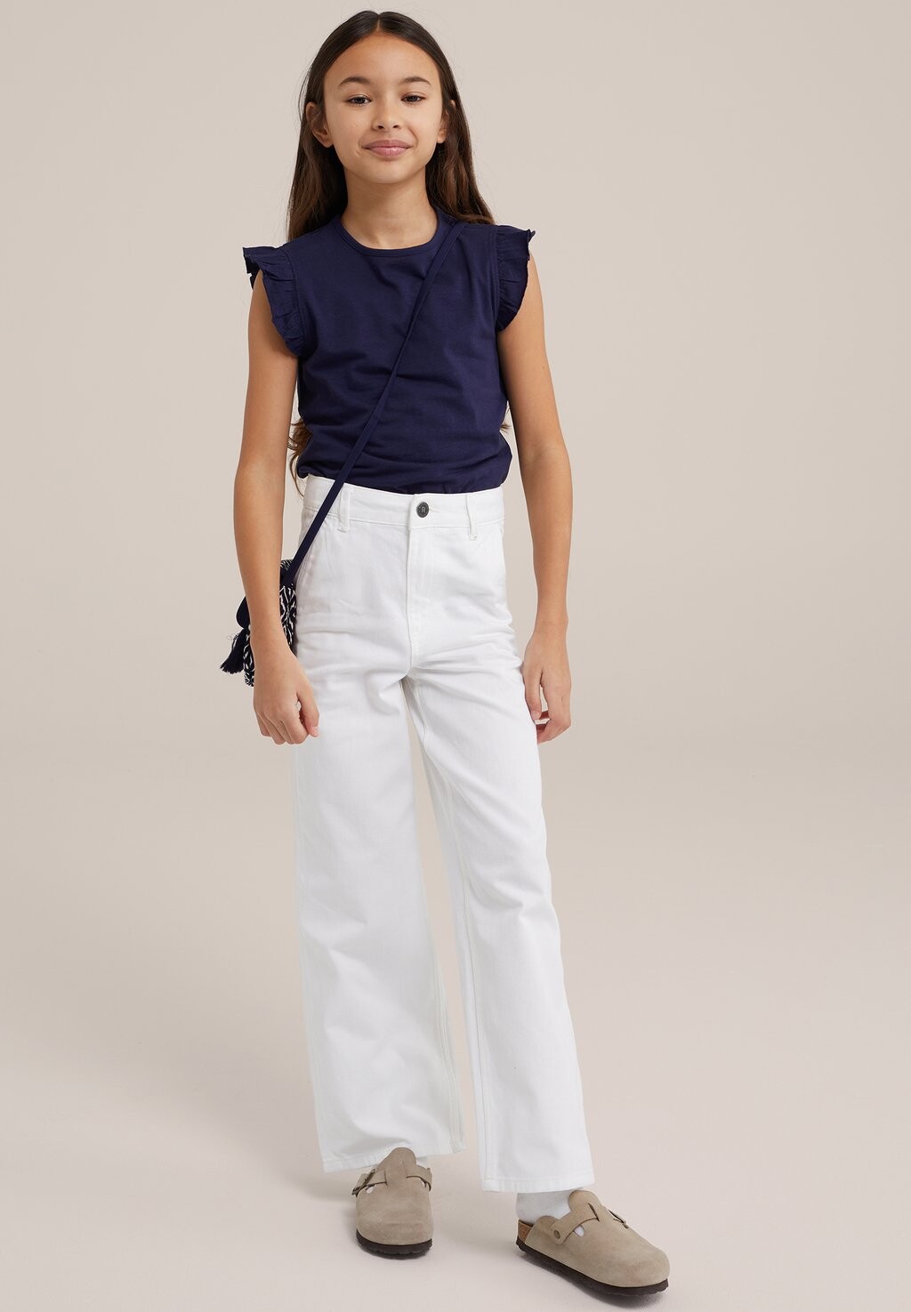 

Футболка базовая WE Fashion, цвет blue