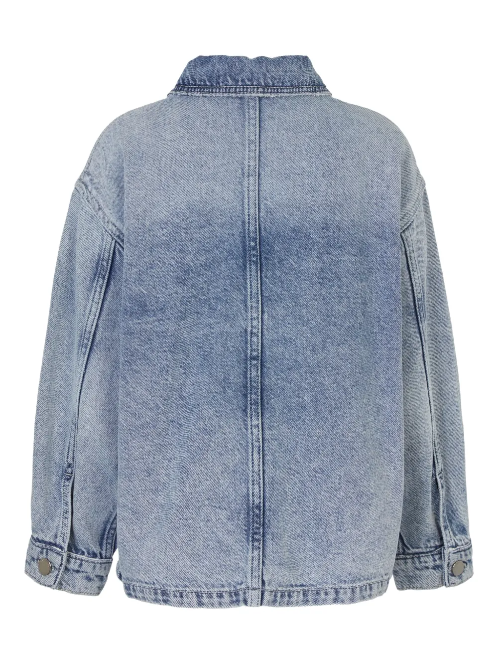 Джинсовая куртка Emporio Armani Kids, синий — фото 2