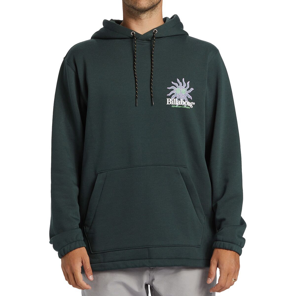 

Компас худи с капюшоном Billabong, зеленый