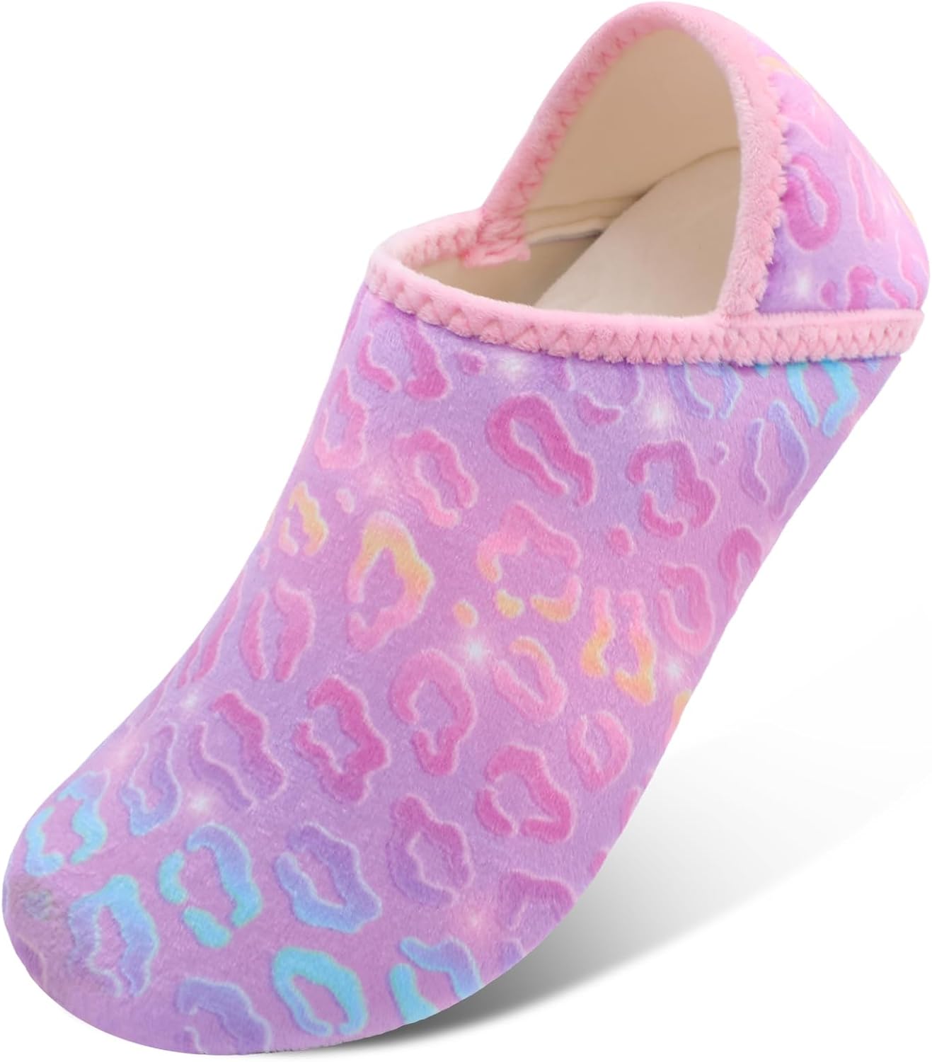 

Унисекс тапочки Scurtain для взрослых с резиновой подошвой, розовый