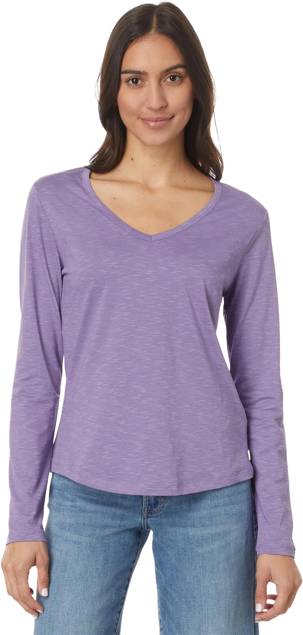 

Футболка Toad&Co Marley II Long Sleeve Tee, цвет Pansy