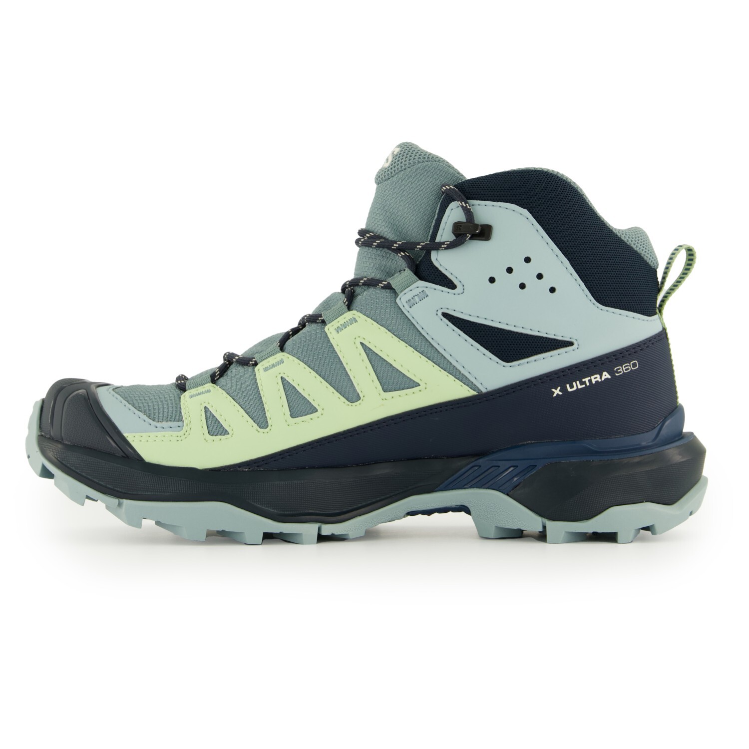 Ботинки женские Salomon Women's X Ultra 360 Mid GTX для туризма, черный — фото 4