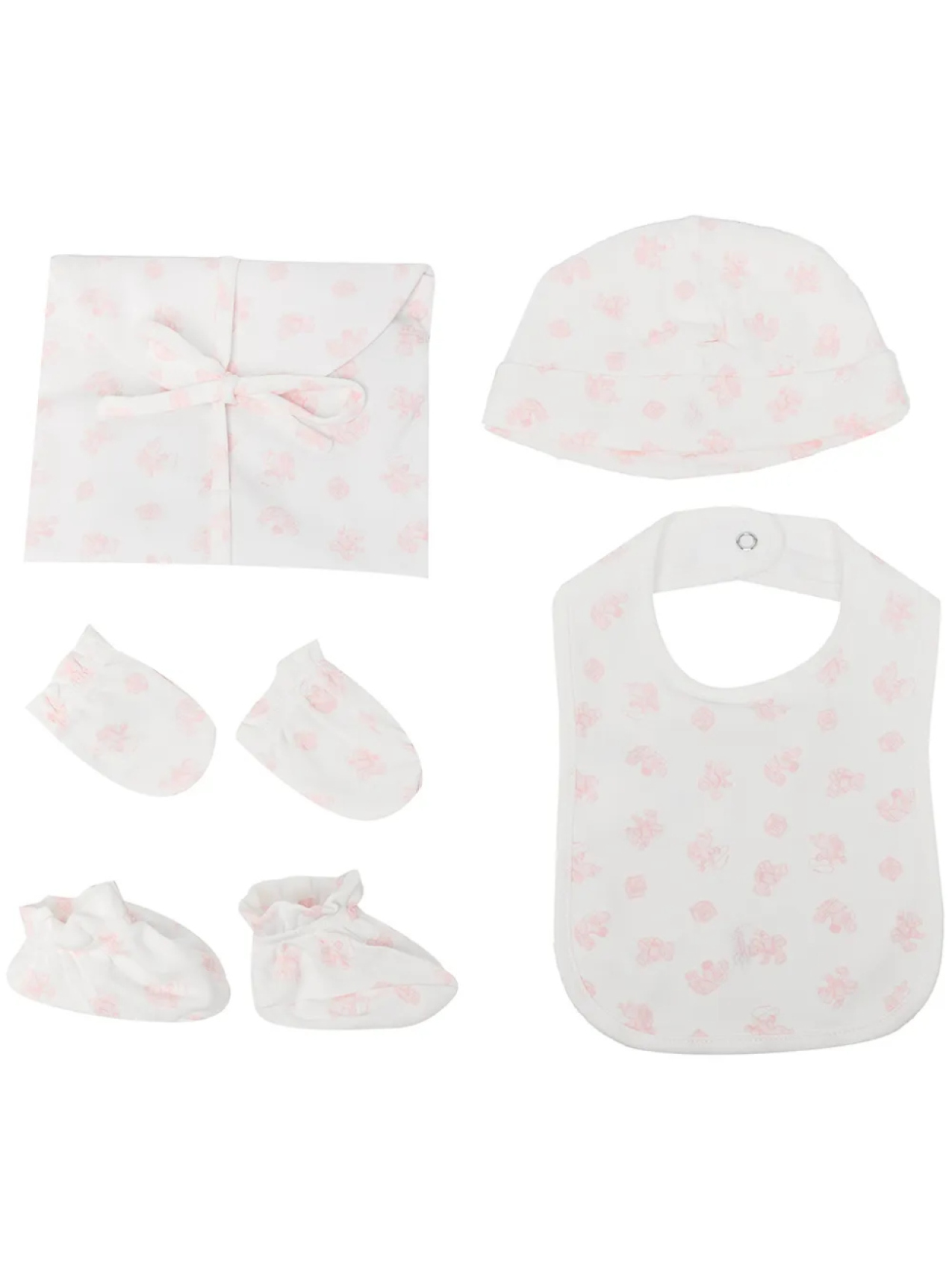 

POLO RALPH LAUREN KIDS подарочный комплект из пяти предметов, белый
