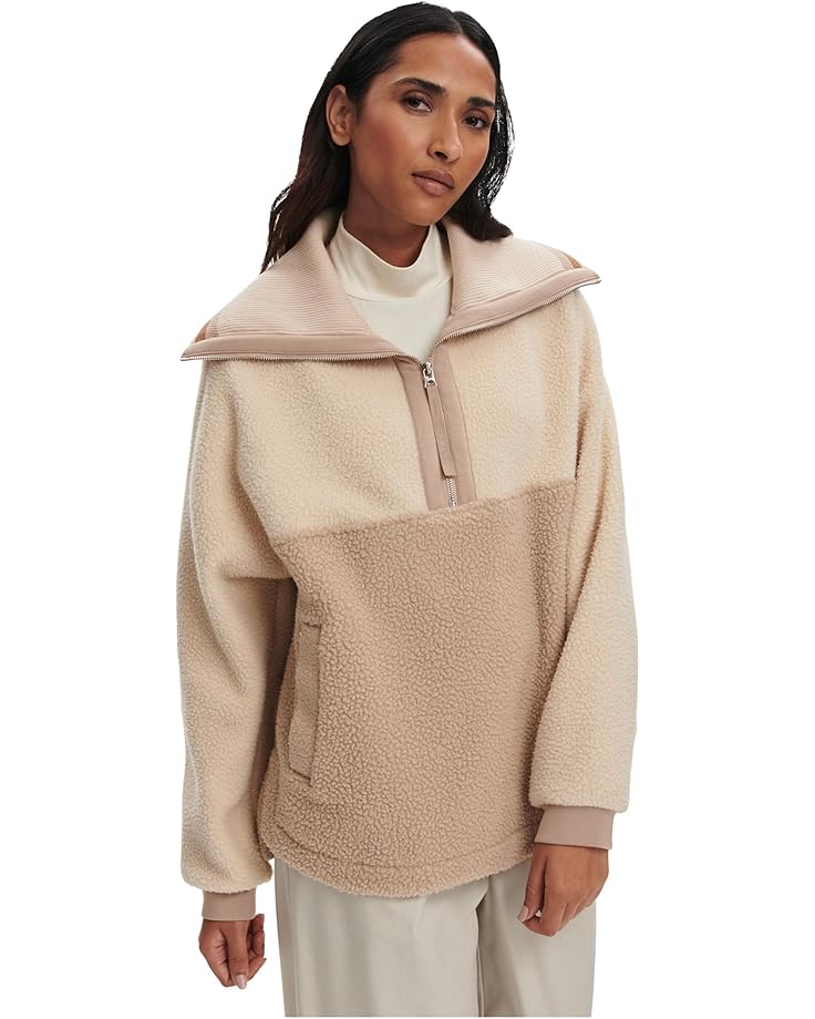 

Женский худи Varley Carmine Relaxed 1/2 Zip, Cool Sand/Light Taupe