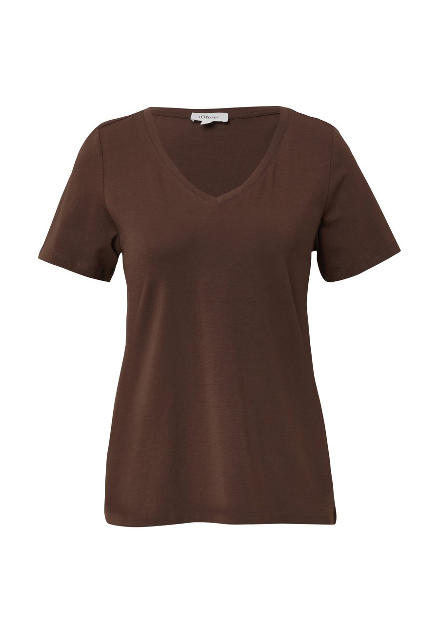 

Футболка s.Oliver Basic T-shirt, Dunkelbraun/Brown, Коричневый, Футболка s.Oliver Basic T-shirt, Dunkelbraun/Brown