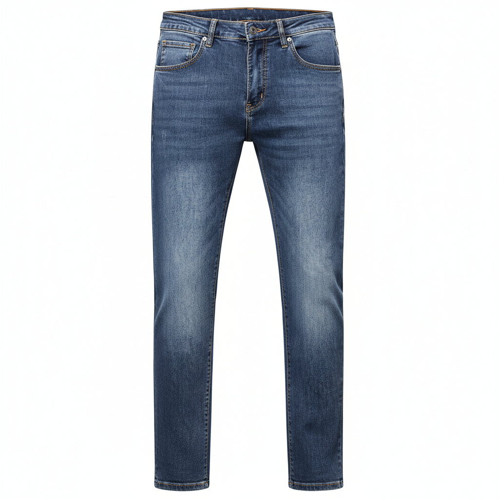 

Jeep Джинсы Unisex Blue Fleece Lined Moderate Straight Fit