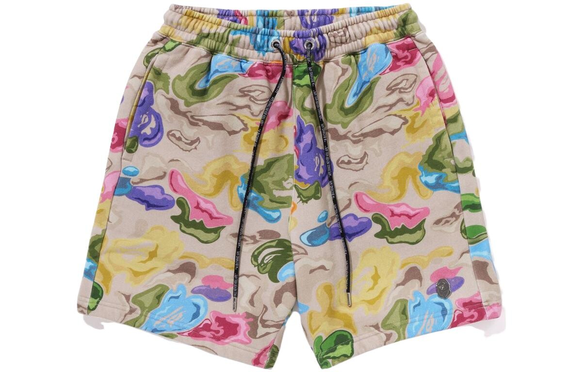 

Спортивные шорты BAPE Art Camo A Bathing Ape, цвет Multicolor