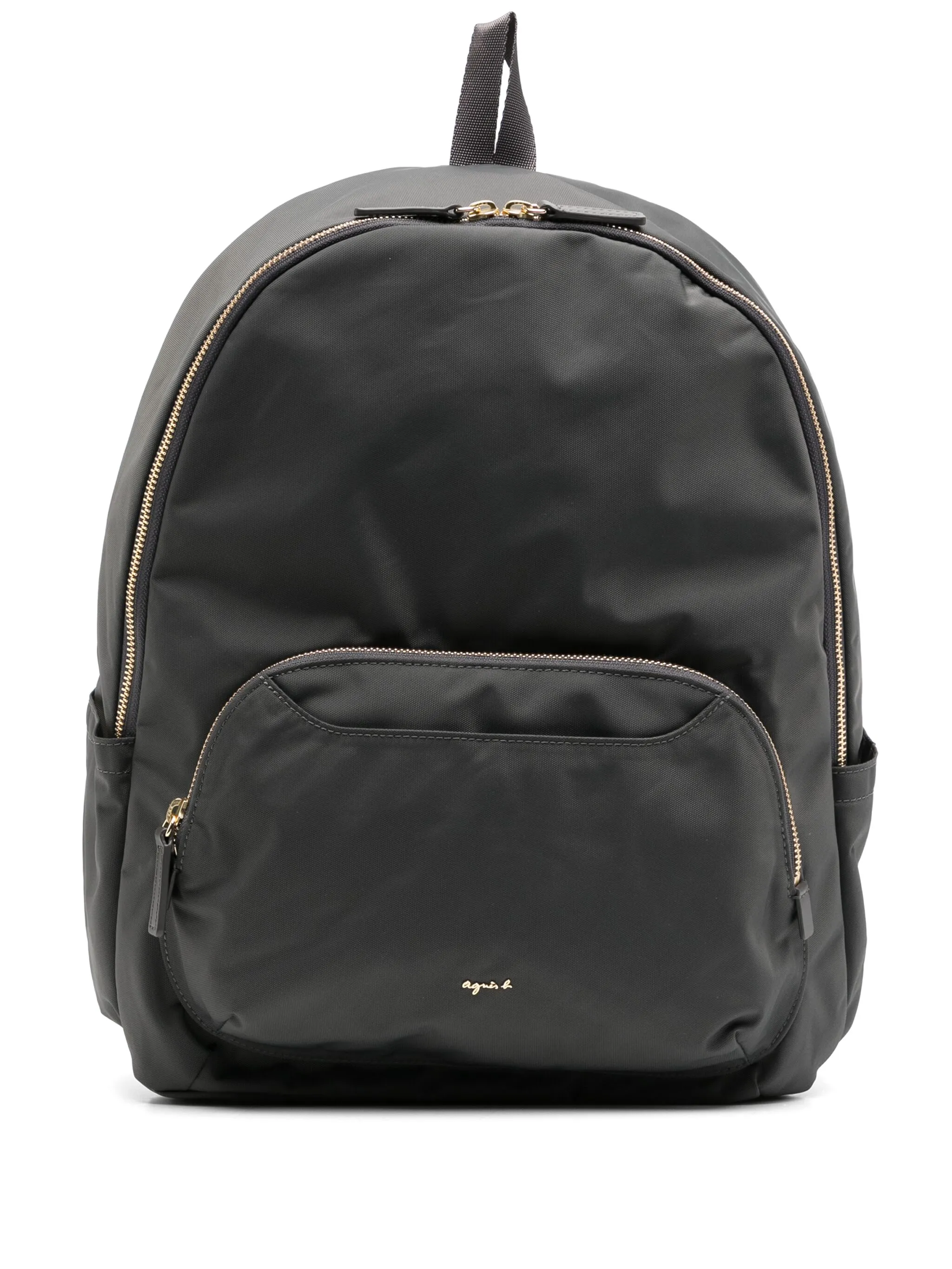 

Рюкзак круглой формы Agnès B., серый