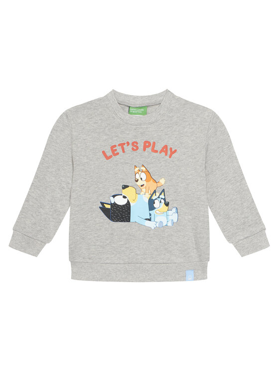 

Свитшот regular fit 3J70G10KF United Colors Of Benetton, серый