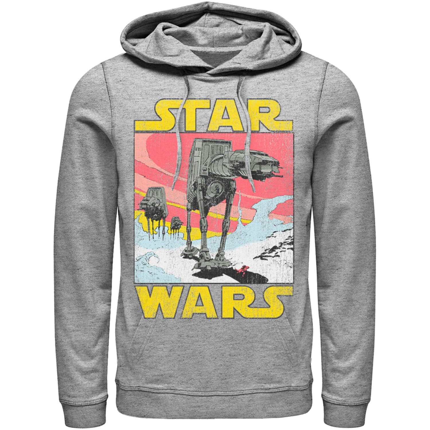 

Мужская толстовка с ретро-плакатом Star Wars At-AT Licensed Character
