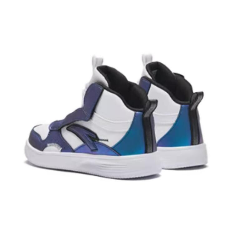Кроссовки Anta kids Kids Lifestyle Shoes PS Mid-top ANTA White/blue, синий — фото 4