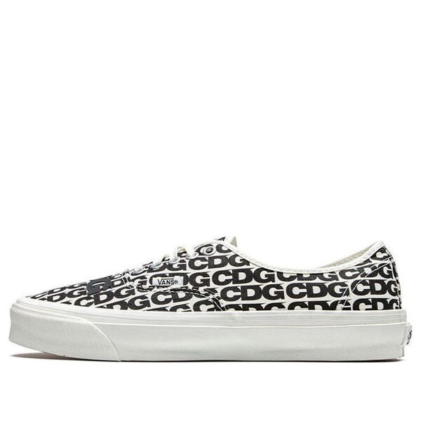 

Кроссовки comme des garcons x og authentic lx 'cdg print - blanc de blanc' Vans, черный