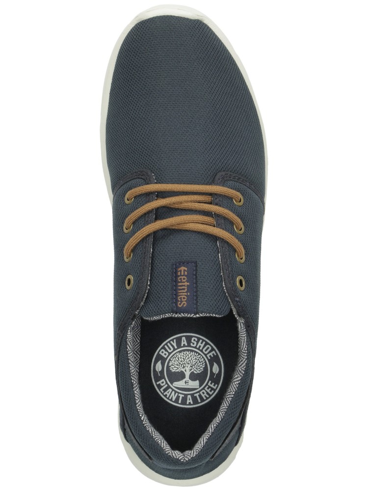 Кроссовки Etnies Scout Sneakers, navy/gold — фото 4