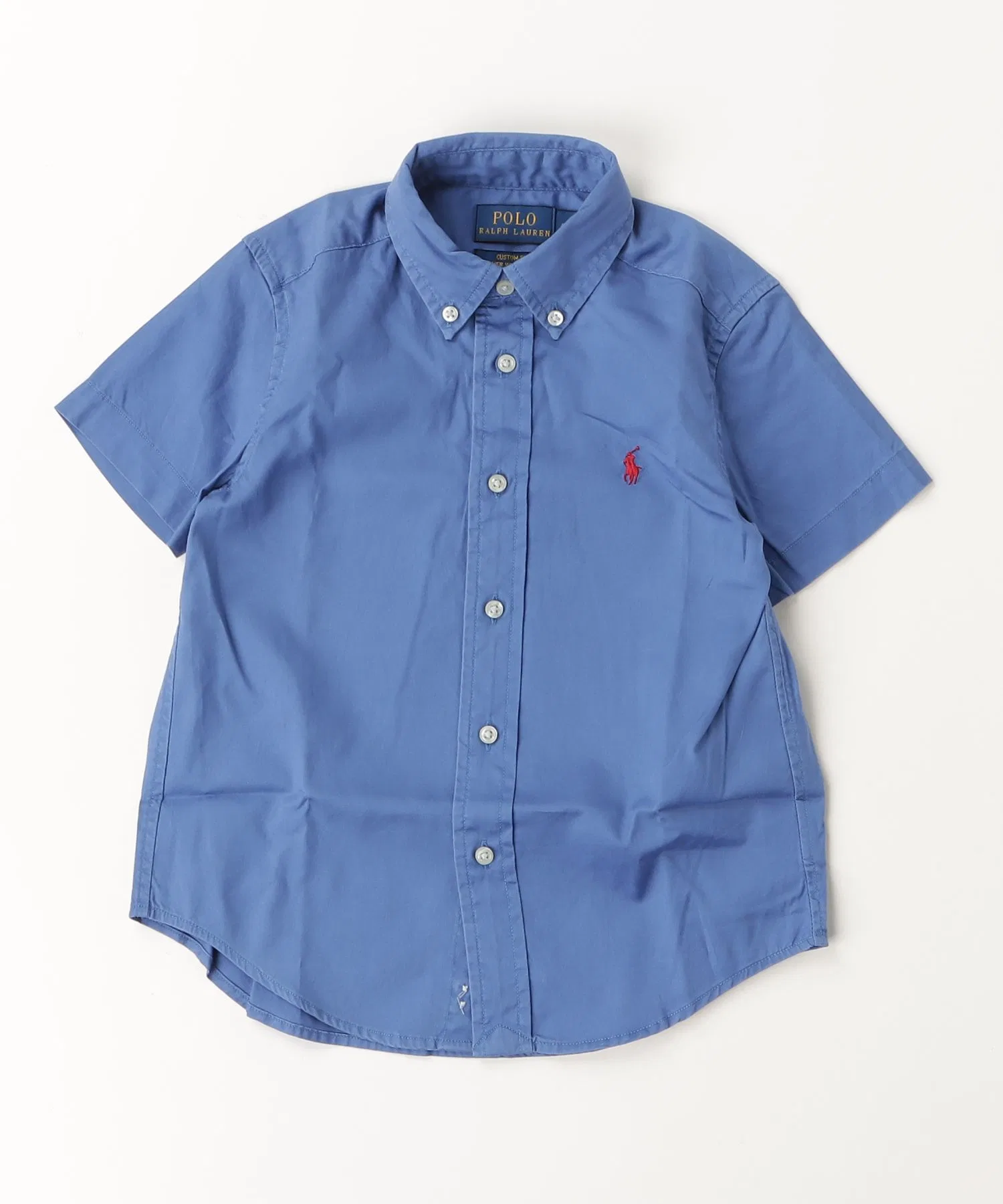 Детская рубашка POLO RALPH LAUREN CHILDREN'S WEAR с коротким рукавом — фото 3