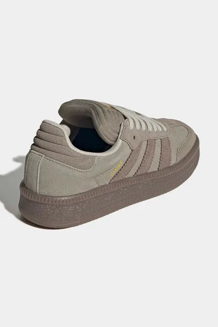 Кроссовки детские SAMBA XLG Adidas Originals, зеленый — фото 3