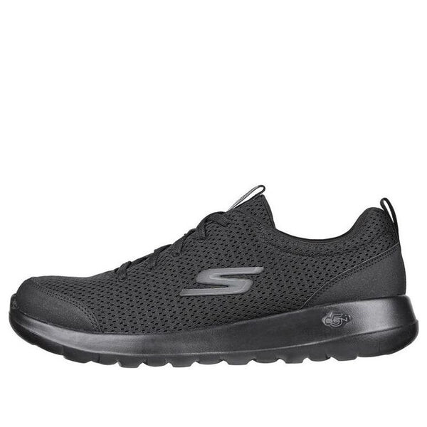 

Кроссовки go walk max 'pure black' Skechers, черный