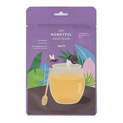 

The Honeyful Snail Mask Питательная тканевая маска с фильтратом секрета улитки, медом и различными растительными экстрактами, Skin79