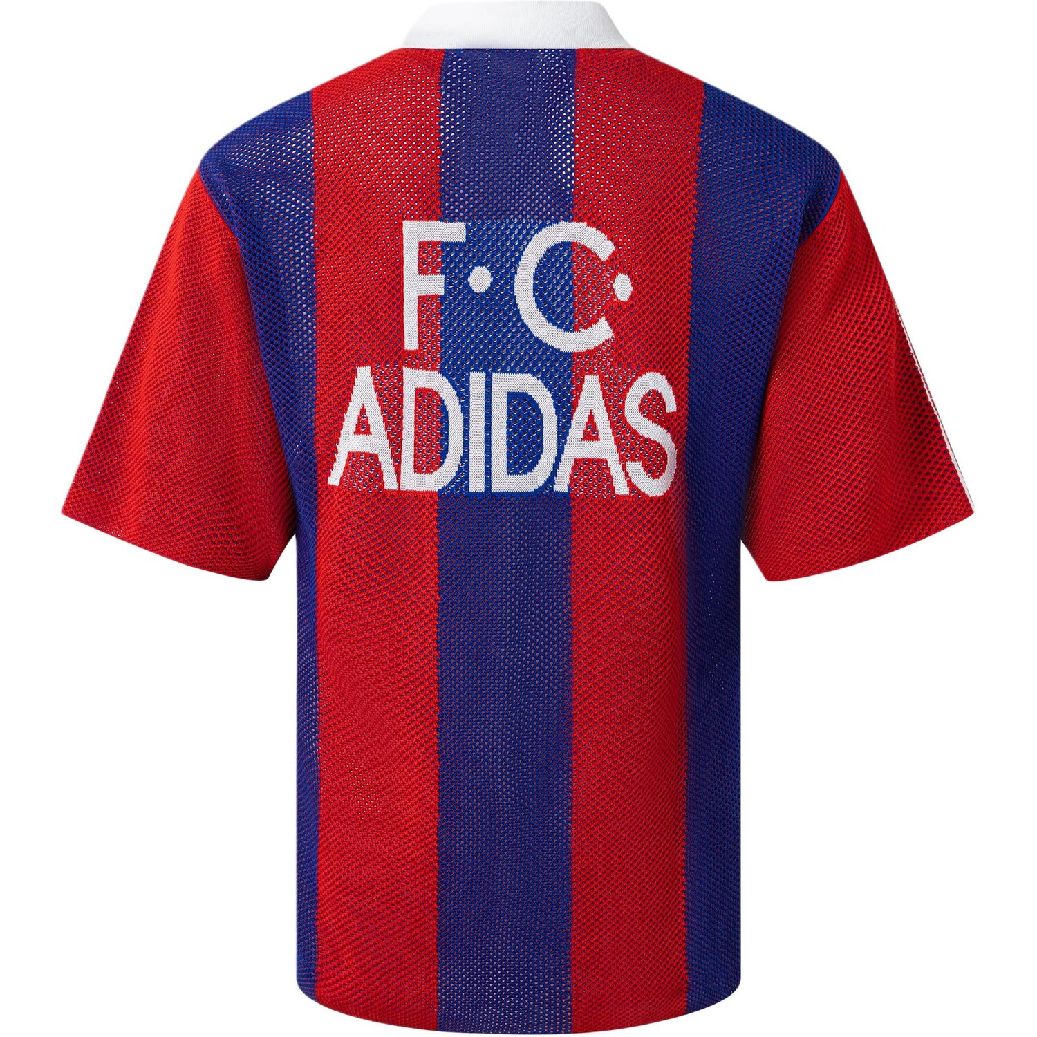 Рубашка поло BLOCKCORE унисекс красная Adidas Originals, красный — фото 2