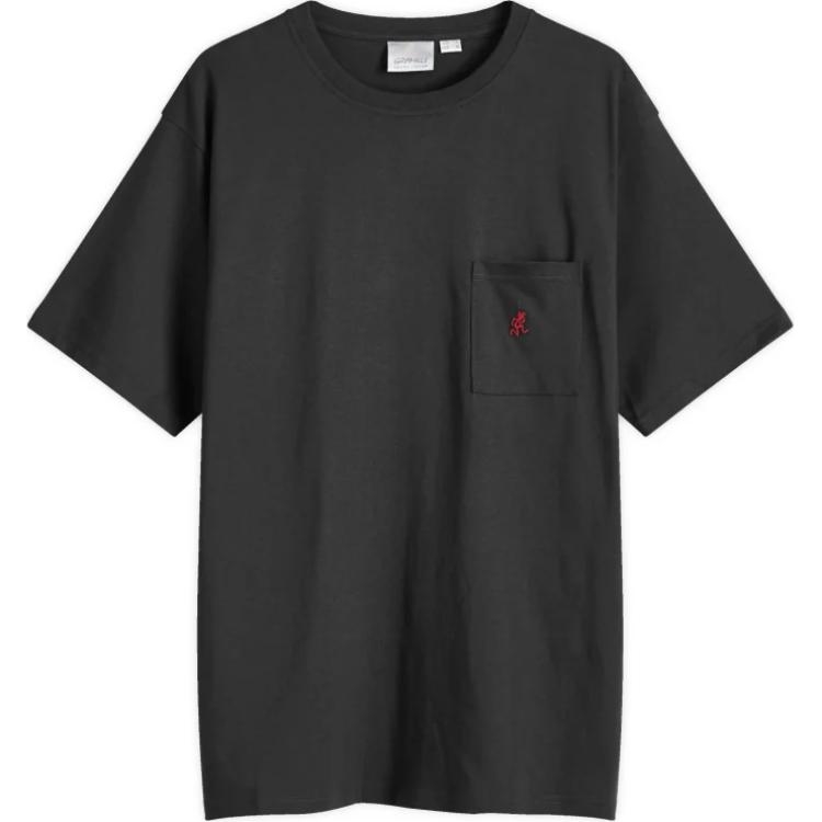 

Футболка с вышитым логотипом Gramicci, черный