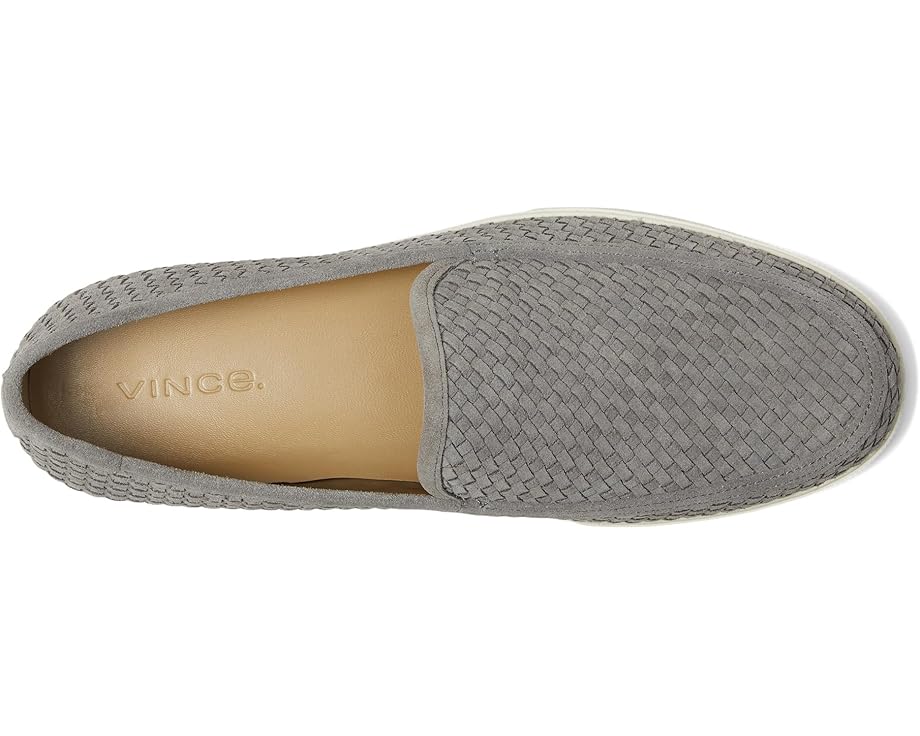 Лоферы Vince Sonoma, цвет Smoke Grey Woven Suede — фото 2