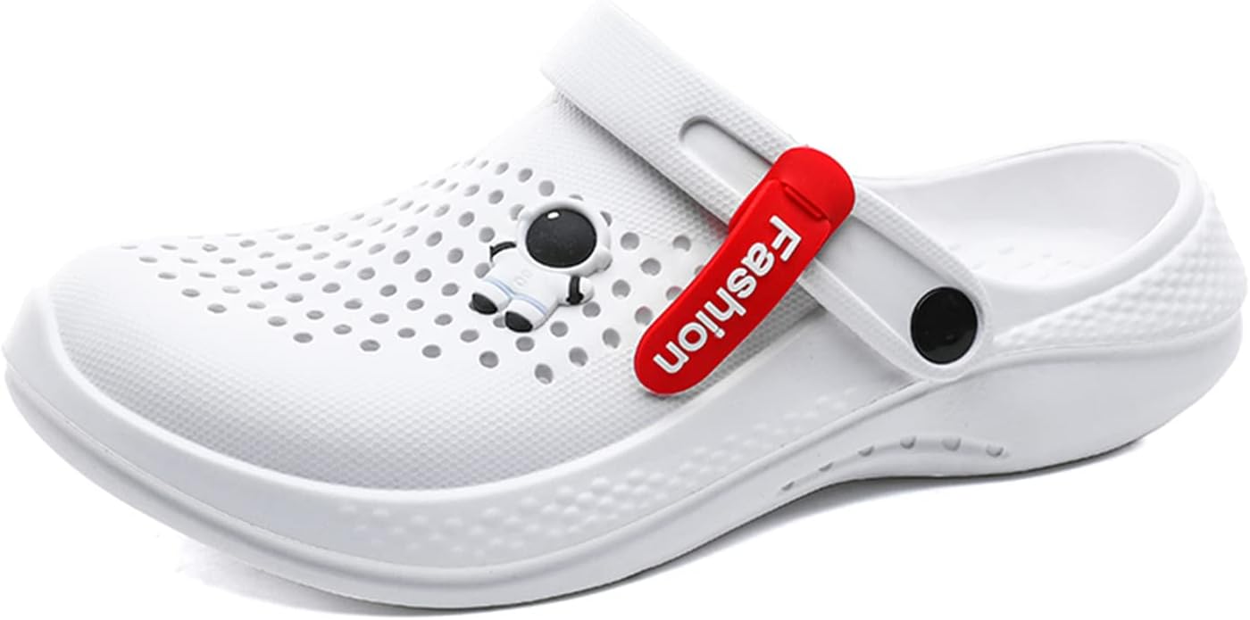 

Женские мужские босоножки для пляжа, водные туфли, обувь, тапочки, прогулочные туфли, домашние, туристические туфли, дышащие сетчатые мюли, кроссовки с открытой пяткой, обувь без шнуровки Mdpcx, белый