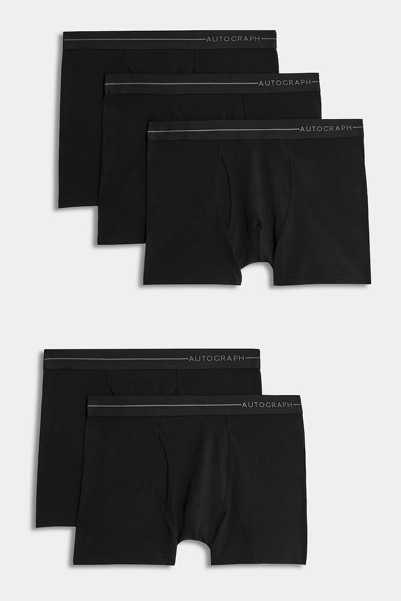 

Боксеры с модалом, 5 пар Marks & Spencer, черный