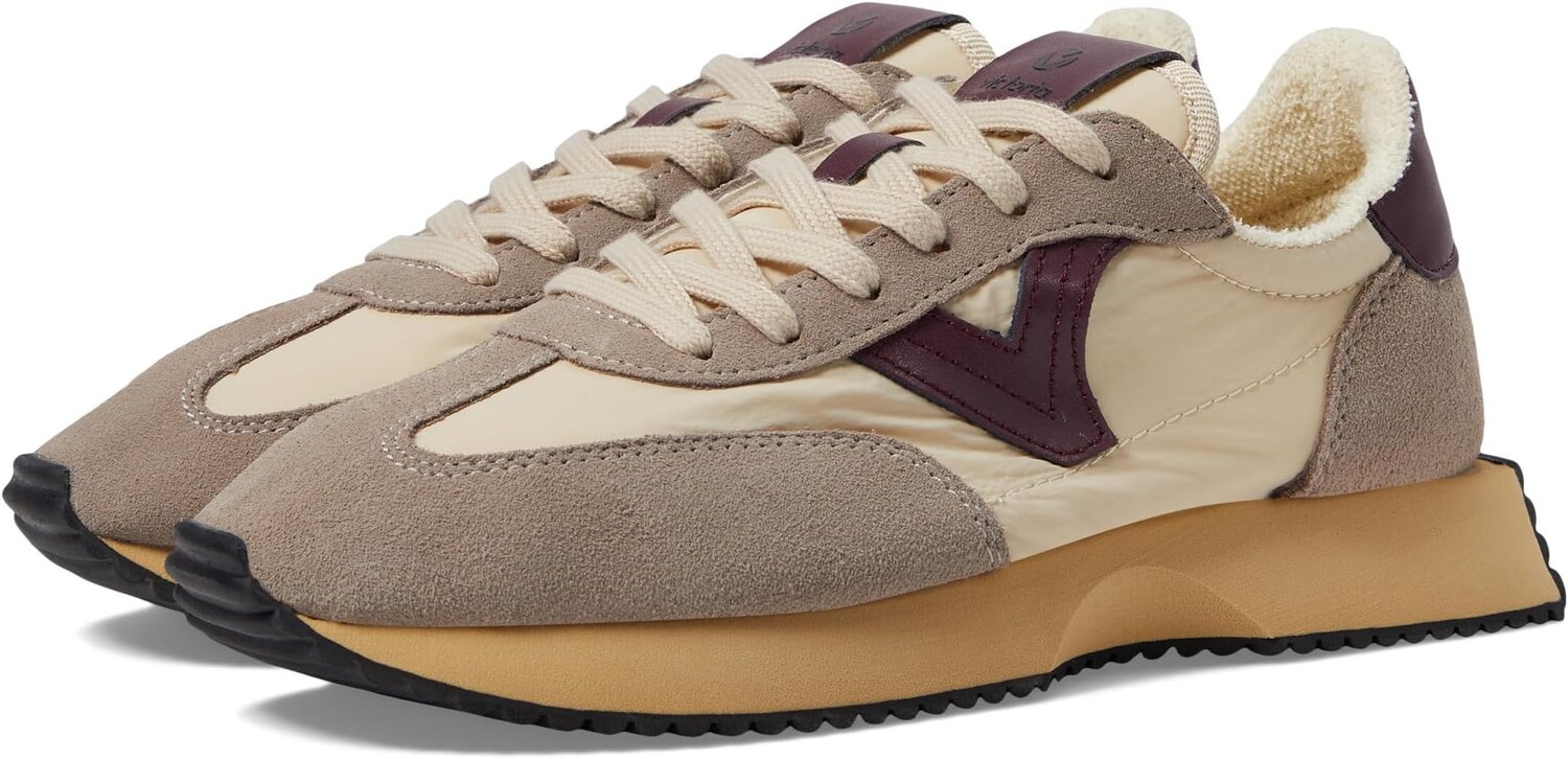 

Кроссовки Cosmos Retro Nylon & Suede victoria, цвет Burdeos