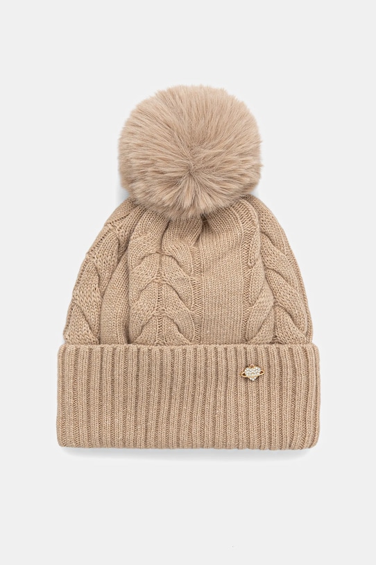 

Детская шерстяная шапка DRACO II Jamiks, бежевый